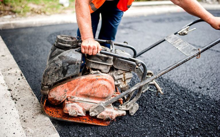 Asphalteinlagen statt Dehnungsfuge
