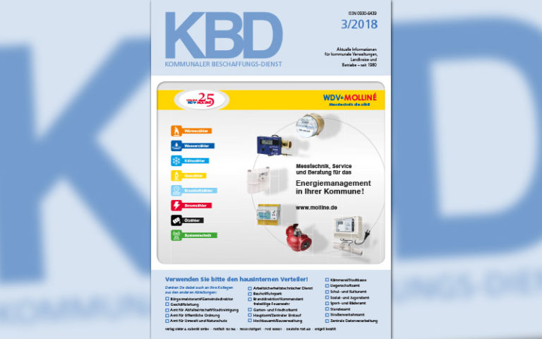 Ausgabe 3 2018 Kbd Kommunaler Beschaffungs Dienst