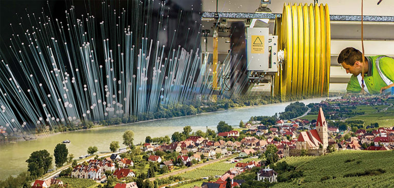 Kanalsystemen und Lichtwellenleiterlösungen