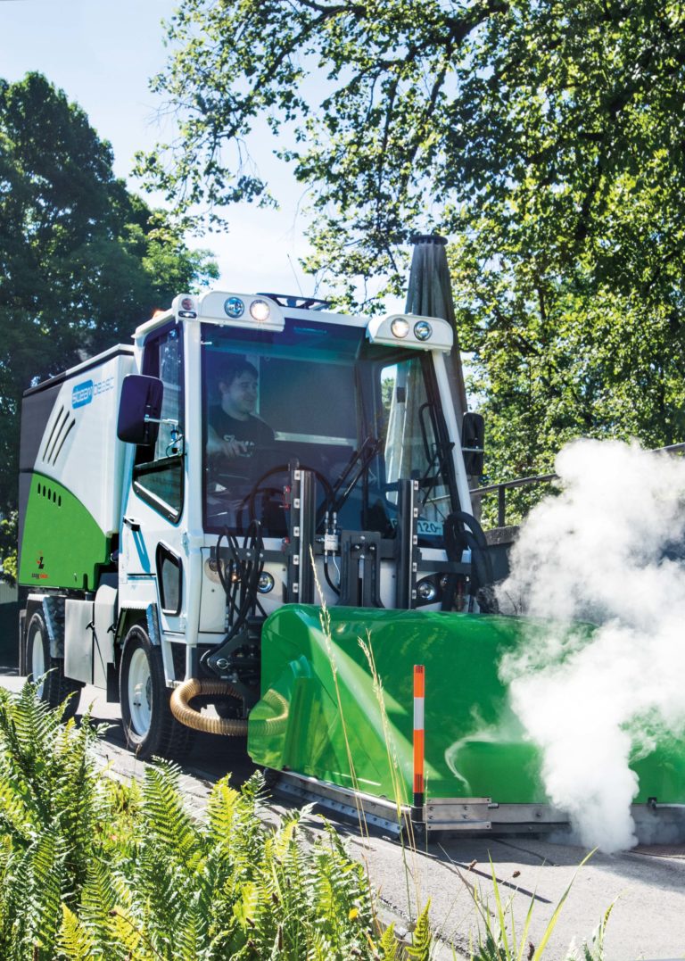 Weltneuheit von Zaugg Steambeast packt jeden Schmutz