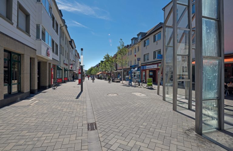 Neues Outfit für die Fußgängerzone Troisdorf