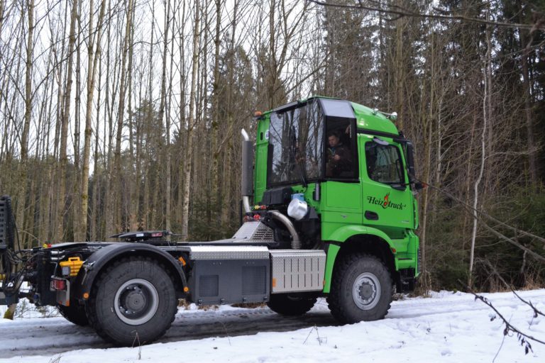 Der Arocs rockt den Heiztruck …