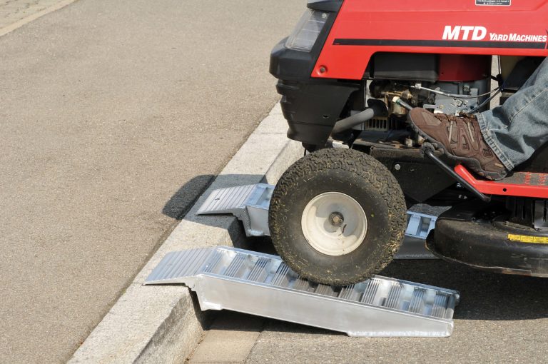 Bordsteinrampen schnell gemeistert