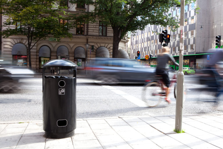 Smart City Abfallbehälter