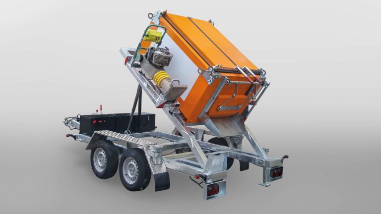 Straßenbau: Heiße Ware gut unterwegs