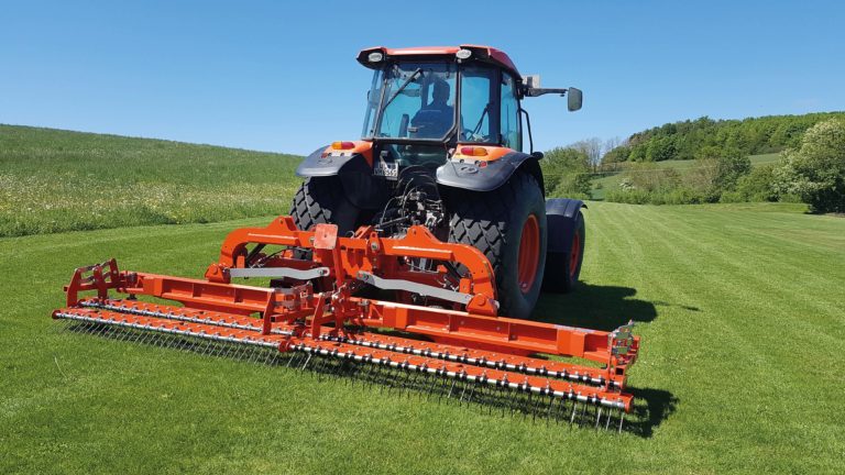 Vertikutierer: Stärkere Federzinken für Hybridrasen & Co.