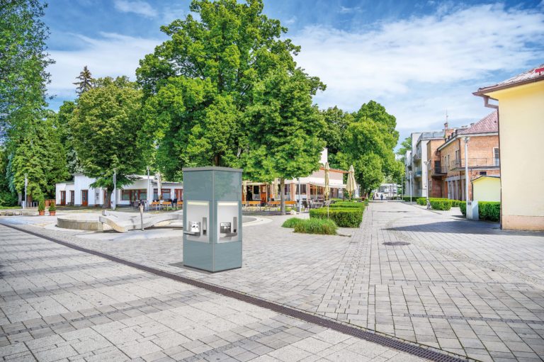 Stadtmobiliar: Hygiene und Service clever kombiniert