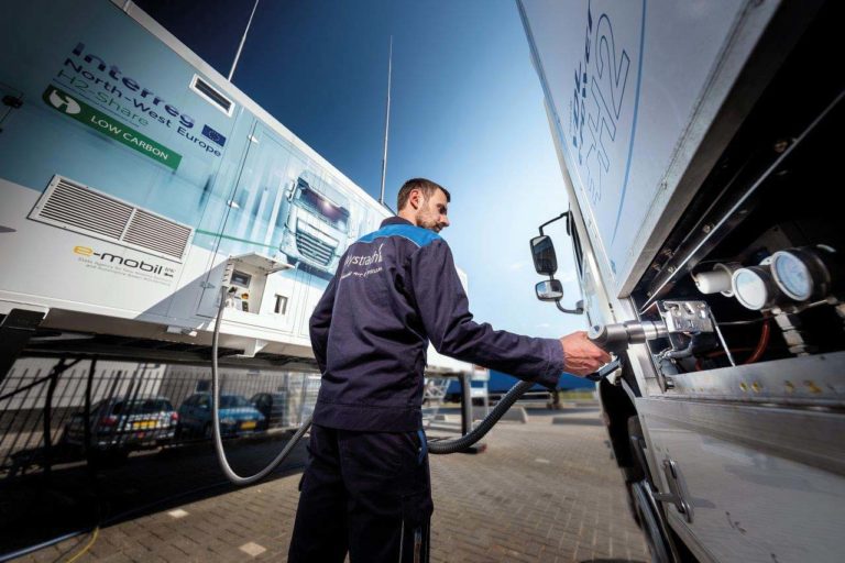 Wasserstofftankstelle: Mobil und nutzerfreundlich