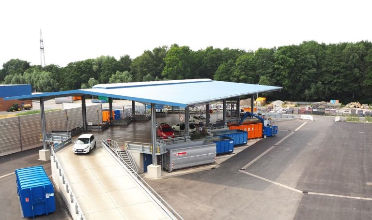 Paderborn erweitert Wertstoffhof mit Modulo-System