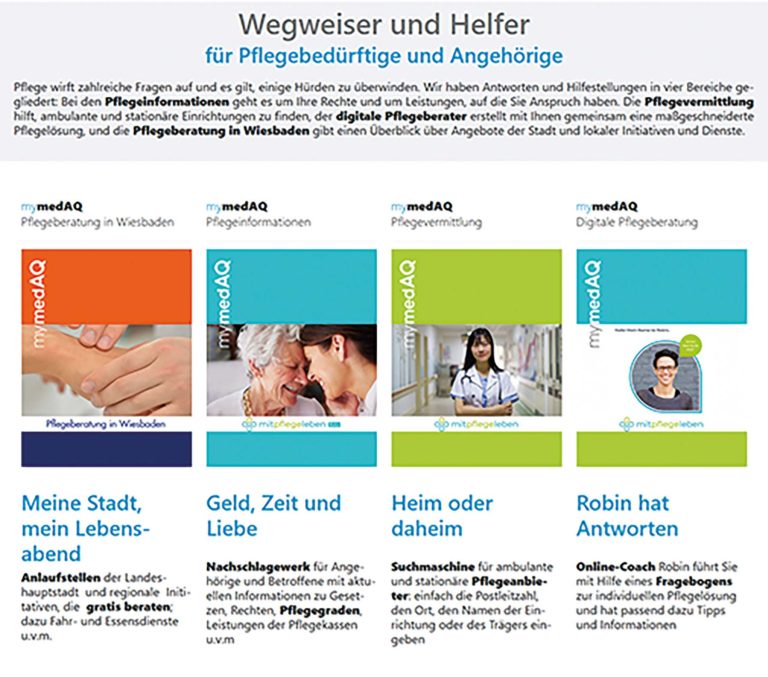Ein Pflegeportal unterstützt die Kommunen: Digitaler Pflege-Allroundservice