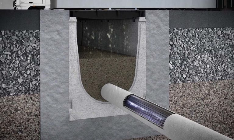 Reinigen und vor Ort versickern lassen