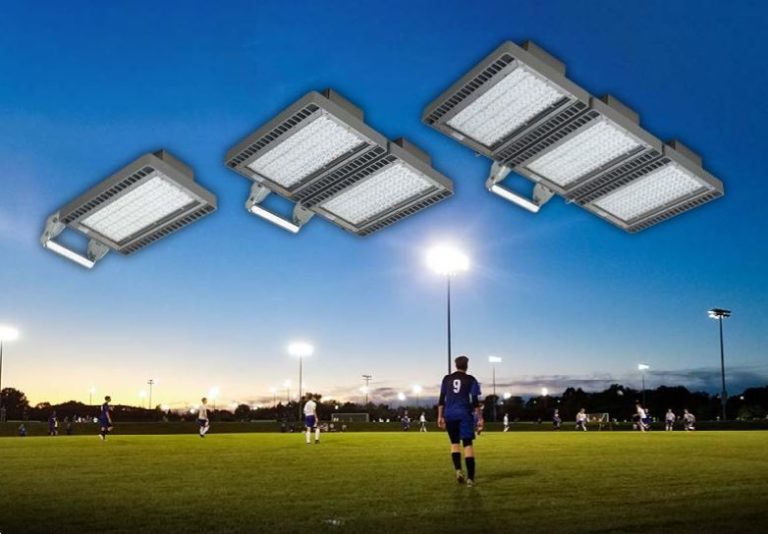 Straßen, Plätze und Sportstätten in perfektem Licht