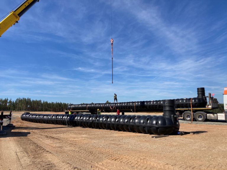 Erdtank als flexibler Trinkwasserspeicher