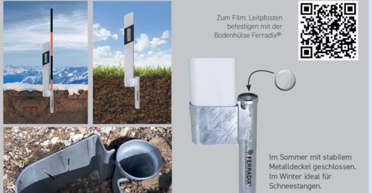 Neu: Der innovative Leitpfostenhalter von Ferradix®