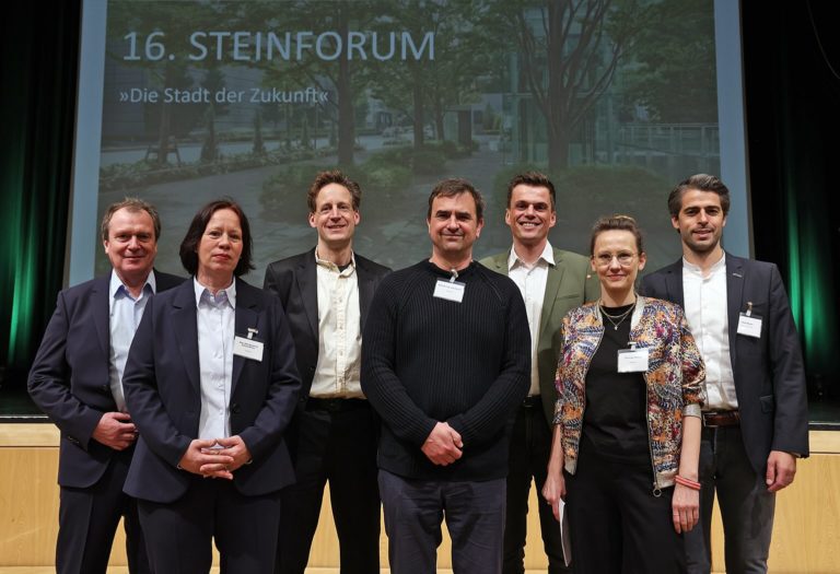 16. Steinforum braun-steine: Herausforderungen für die Stadt der Zukunft