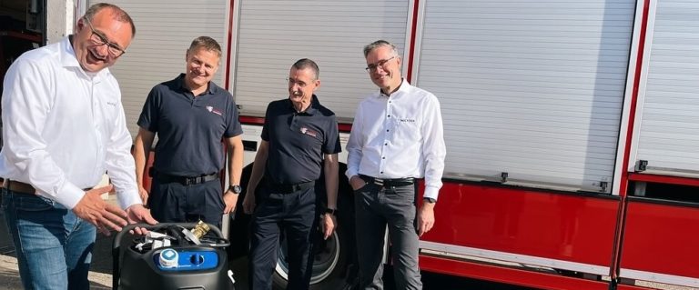 Nilfisk spendet dringend benötigtes Reinigungsequipment