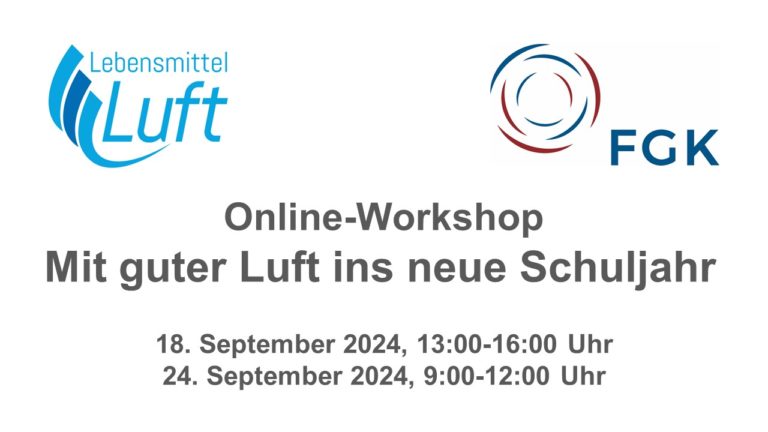 Mit guter Luft ins neue Schuljahr