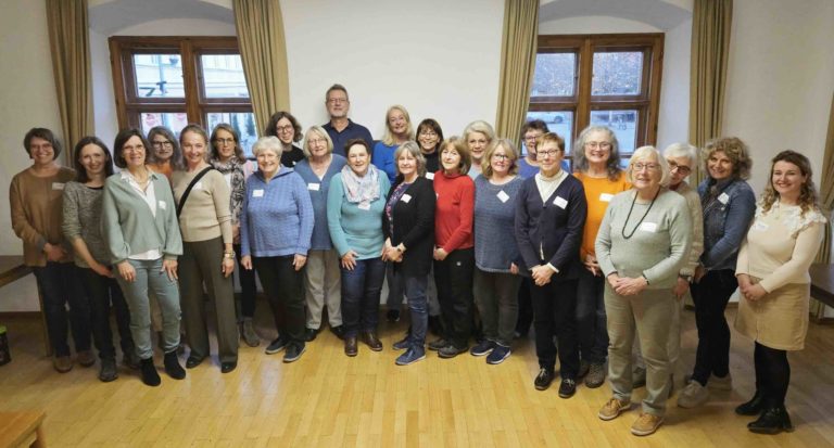 Austausch samt Workshop: Lesepatinnen und Lesepaten trafen sich im Landratsamt