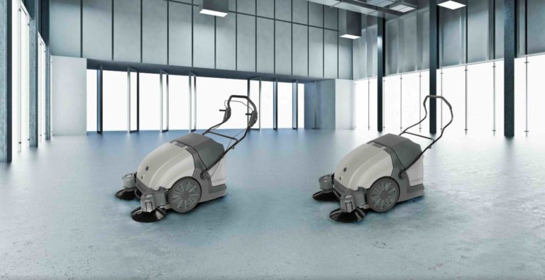 Kehrmaschinen in neuem VERMOP-Look