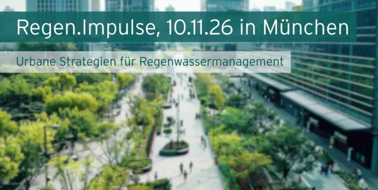 Schwammstadt planen: REGEN.IMPULSE in München
