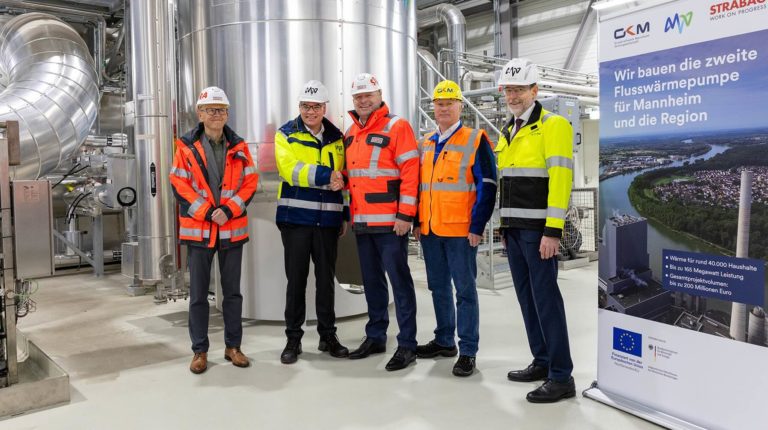 Größte Wärmepumpe der Welt entsteht in Mannheim