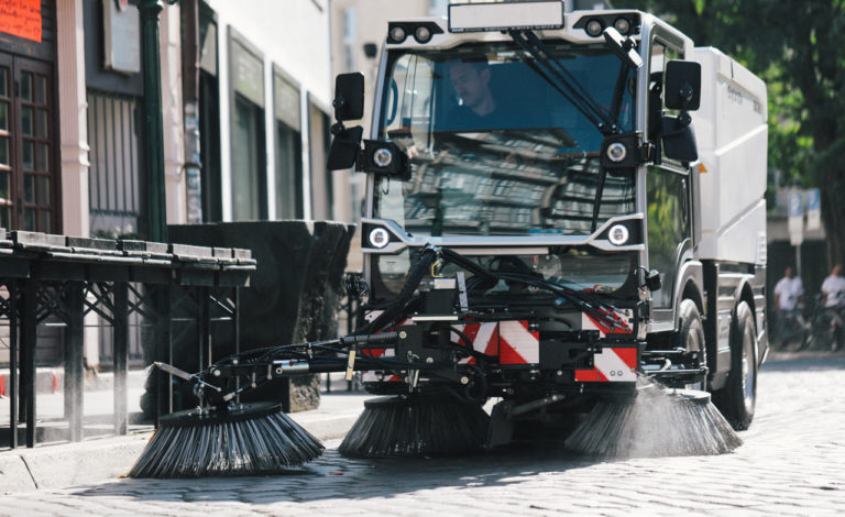 Elektrische Stadtreinigung im Fokus der IFAT