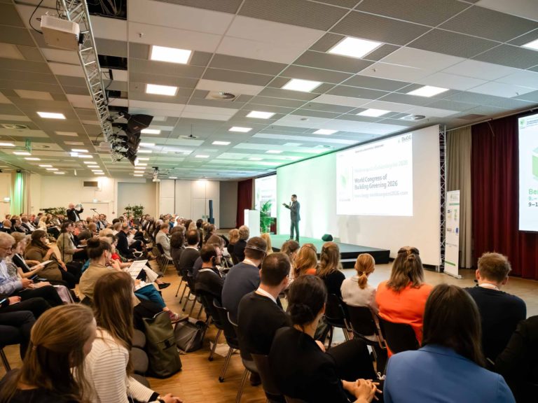 Weltkongress Gebäudegrün: Starkes Signal für klimaresiliente Städte